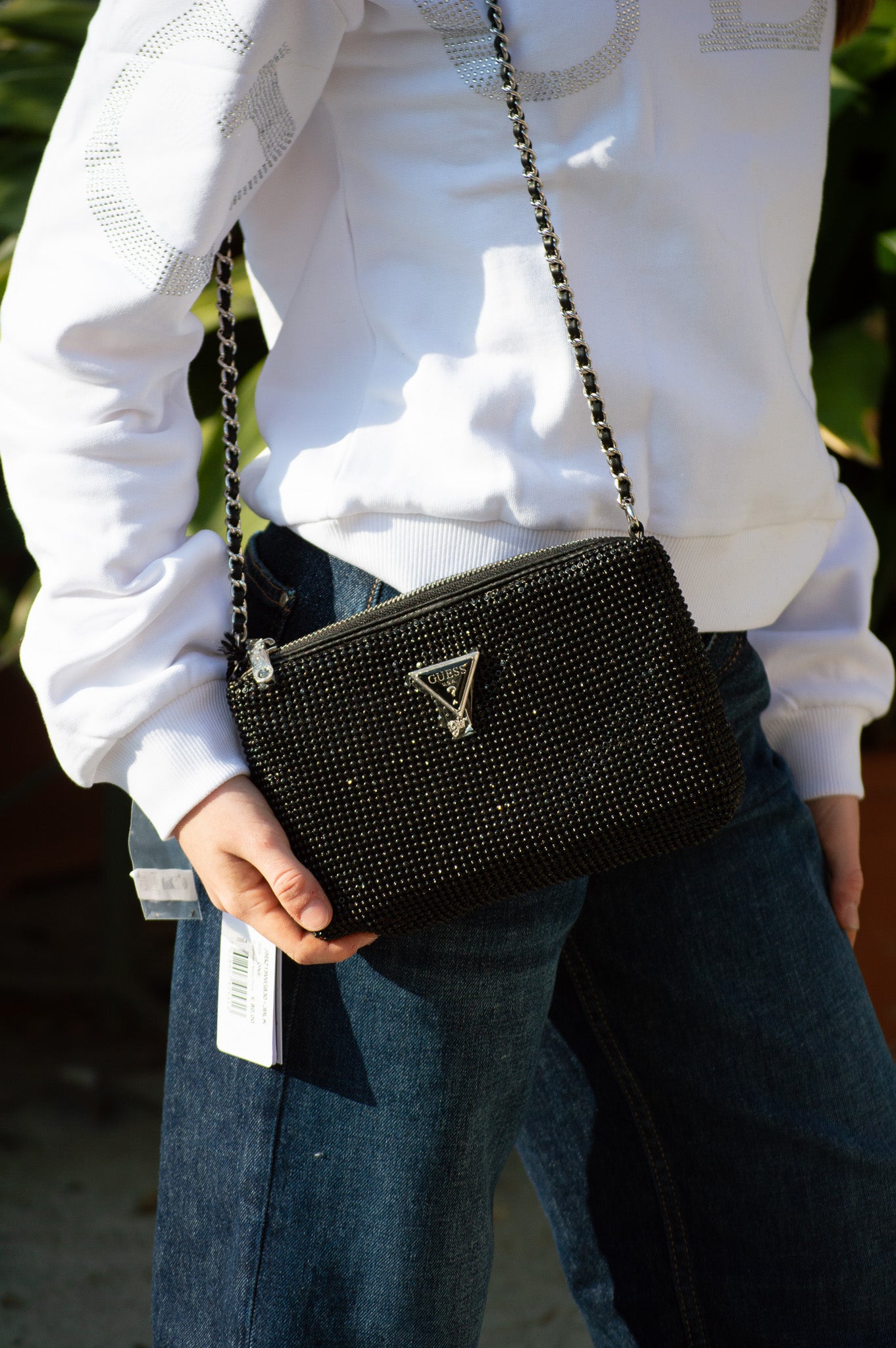 GUESS - BORSETTA STRASS