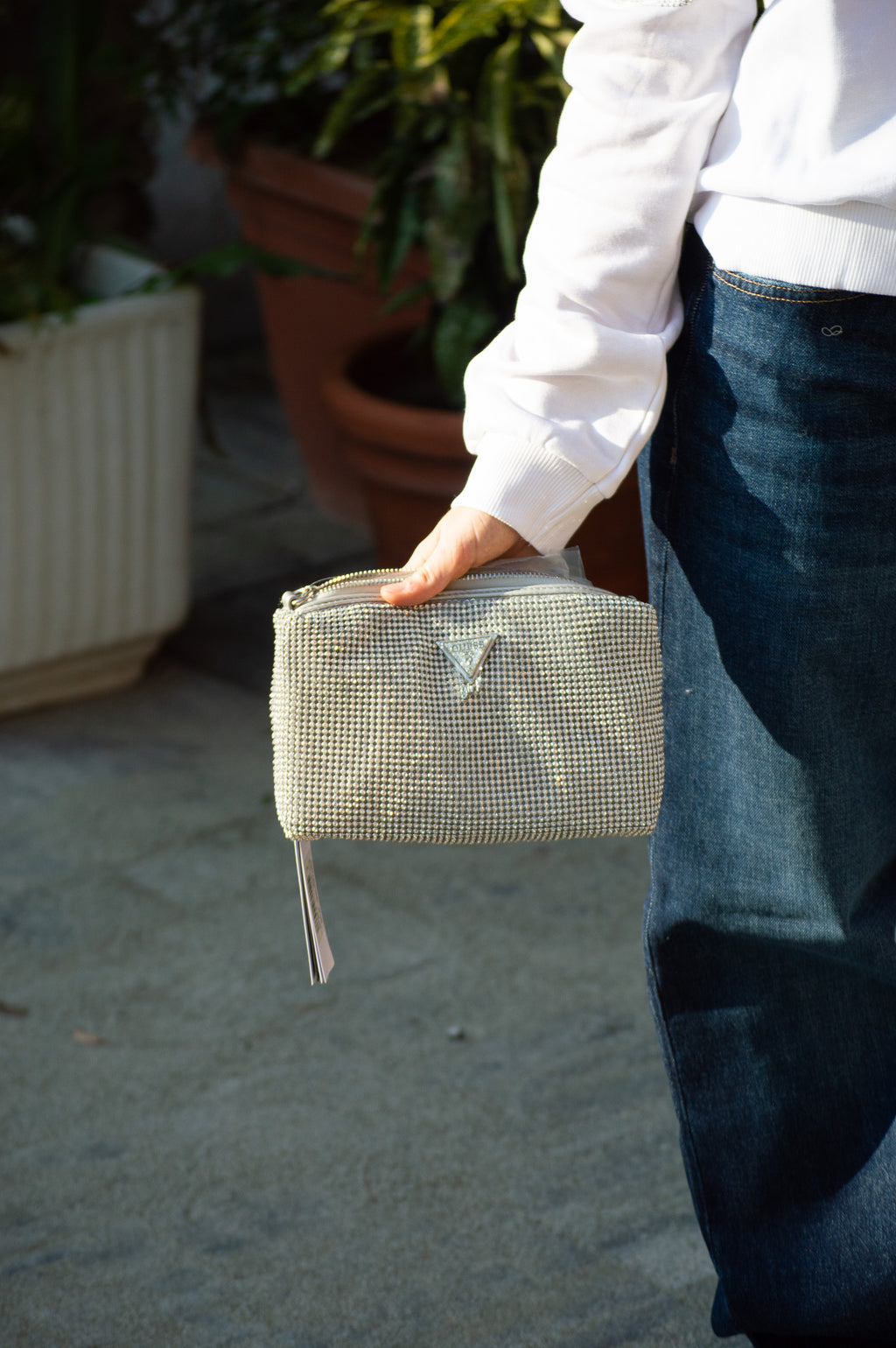 GUESS - BORSETTA STRASS