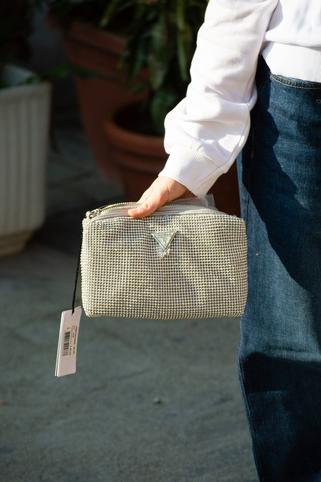 GUESS - BORSETTA STRASS